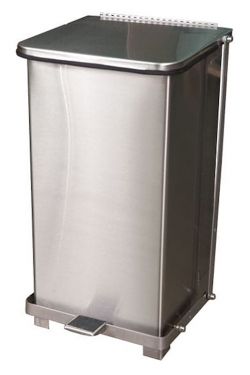 SKU: 147815 Shielded 12 Gallon Waste Container with Pedal 1/4" Thick
