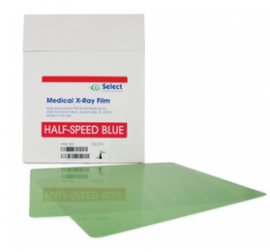 MFR: 1623867 - Blue Half Speed Film 11 x 14 in