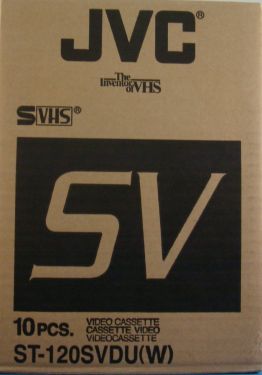 JVC 120 Minute S-VHS Tape