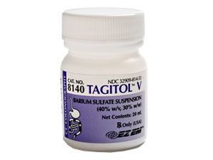 Tagitol V barium sulfate suspension