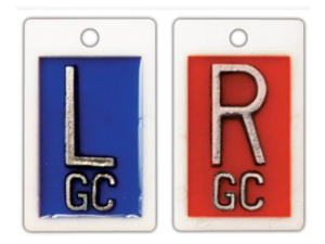 IDENTIFIER MARKER SET WITH INITIALS