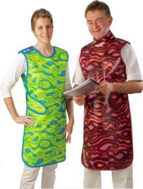 SKU: 144641 Coat Apron Small 0.35 mm Pb, Vector X Non Lead, Length 35 in, Width 19.5 in