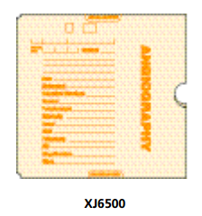 409606 - XJ6500 Angiography Jacket Bright Orange 