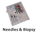 needles trays biopsy