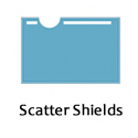 Scatter shields